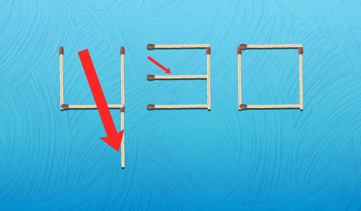 Premakniti moraš le 2 sirki, da pokažeš, da je ura pol petih: zahteven IQ test