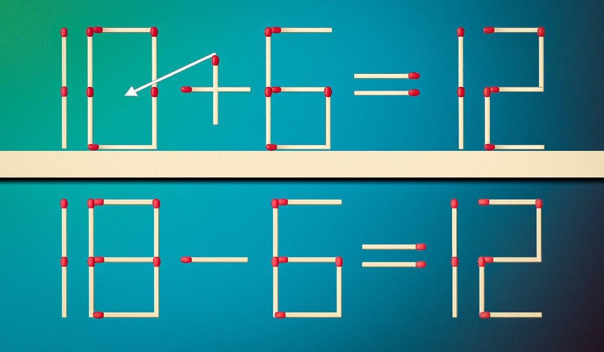 Za pravilno enakost moraš povleči le eno ujemanje: uganka za genije