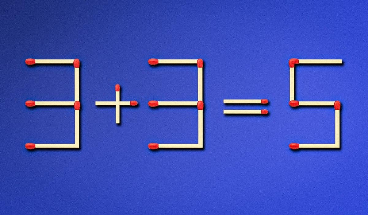 Da bi popravili napako, morate obrniti eno tekmo: hiter IQ test