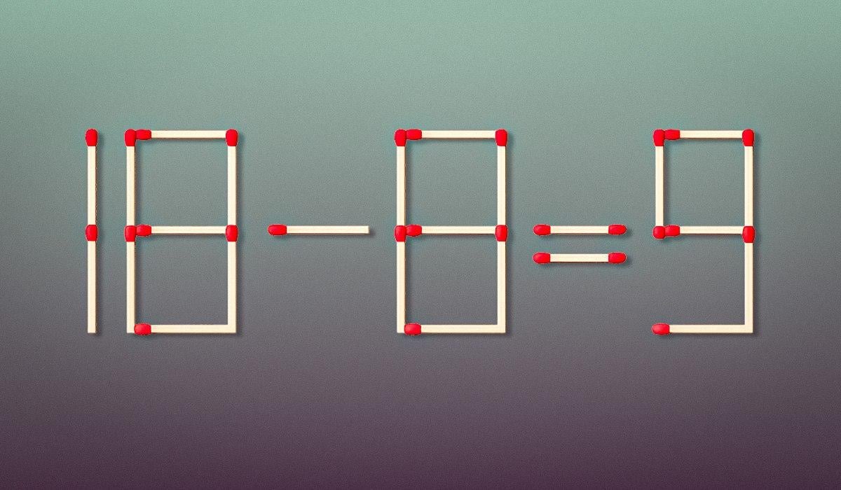 Izziv za prave genije: povleči moraš samo eno vžigalico.