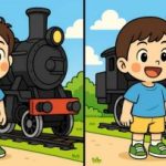 IQ test: poišči 3 razlike na sliki dečka v bližini